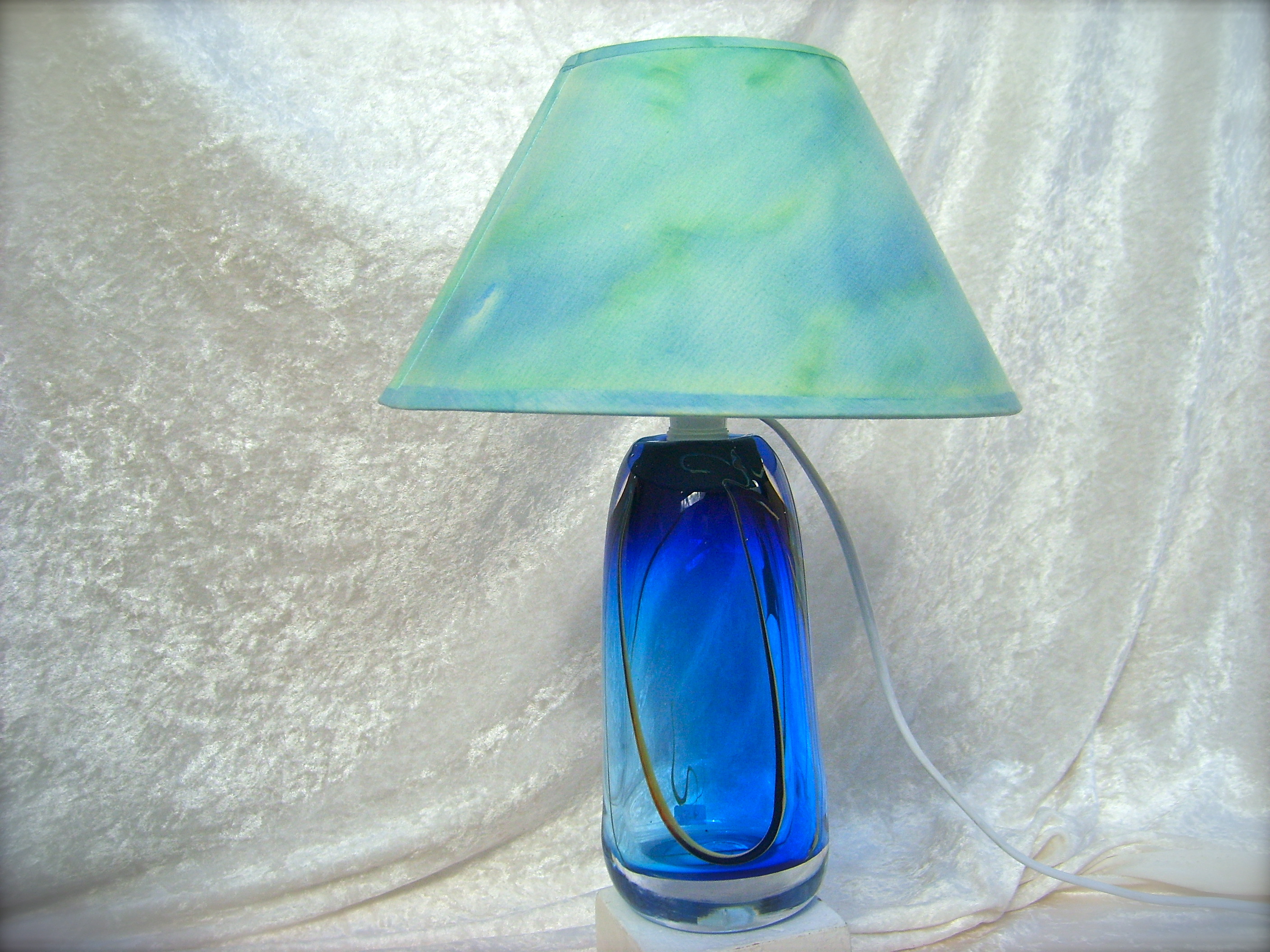 lampe bleue